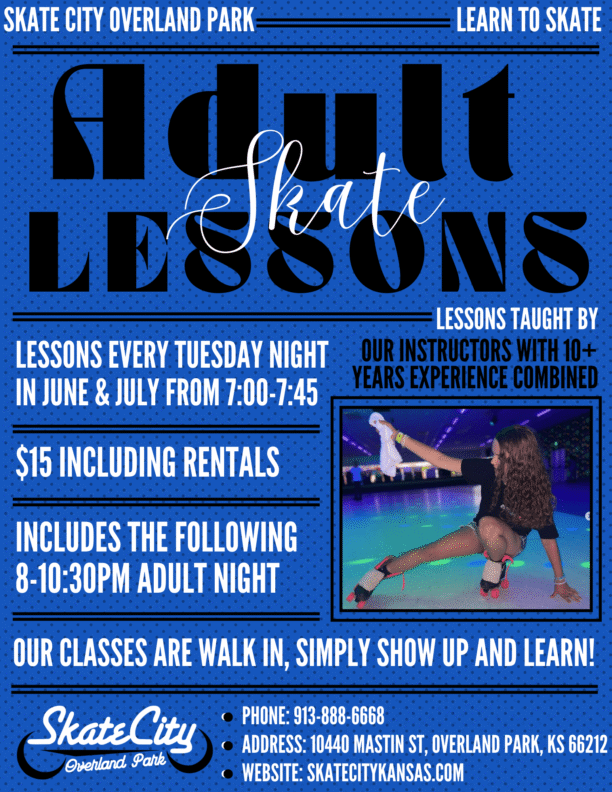 Adult lessons flyer