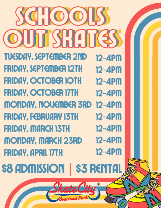Schools out skates OP - Flyer