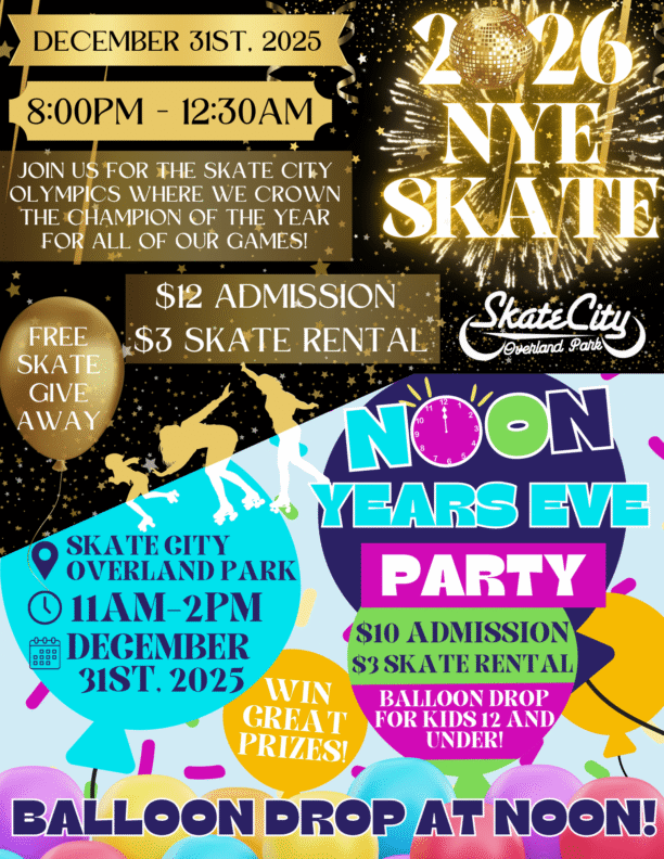NYE _ NOON-YEARS SKATE FLYER OP NYE _ NOON-YEARS SKATE FLYER OP