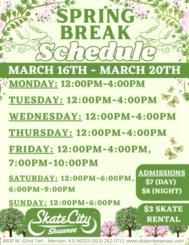 Shawnee 2026 Spring Breal Flyer