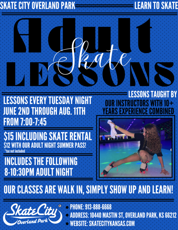 Adult lessons flyer OVERLAND PARK 2026 Adult lessons flyer OVERLAND PARK 2026