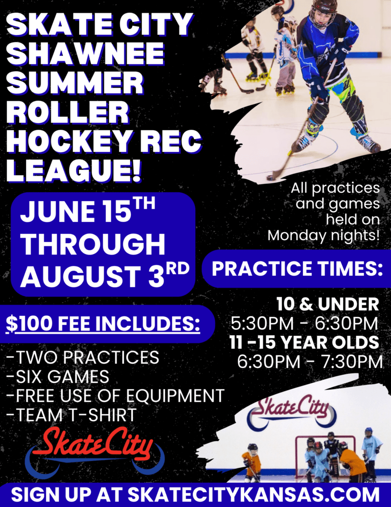 Summer Inline Hockey Rec League Flyer