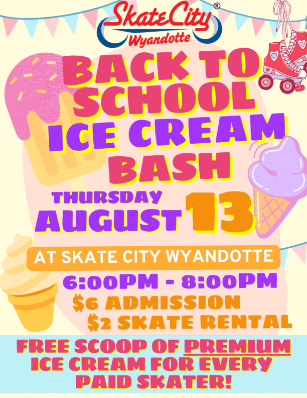 Back to School Ice Cream Bash Wyandotte