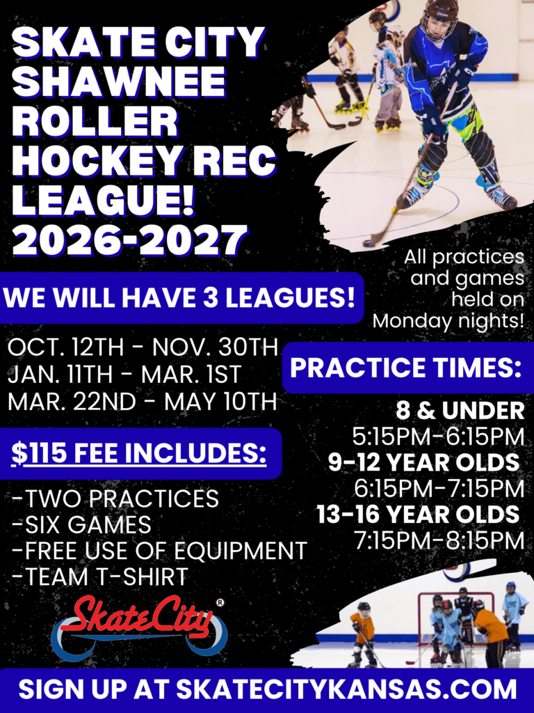 2026-2027 Inline Hockey Rec League Poster