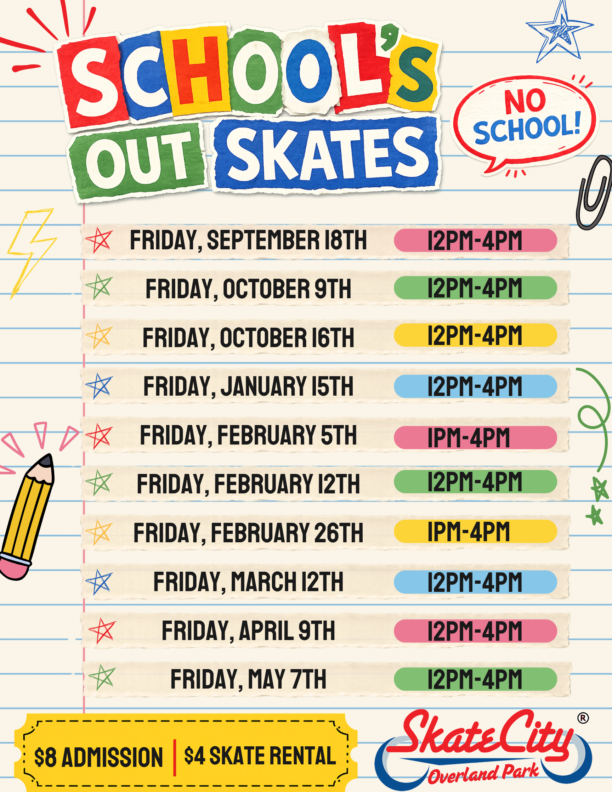 Schools out skates OP - Poster Schools out skates OP - Poster